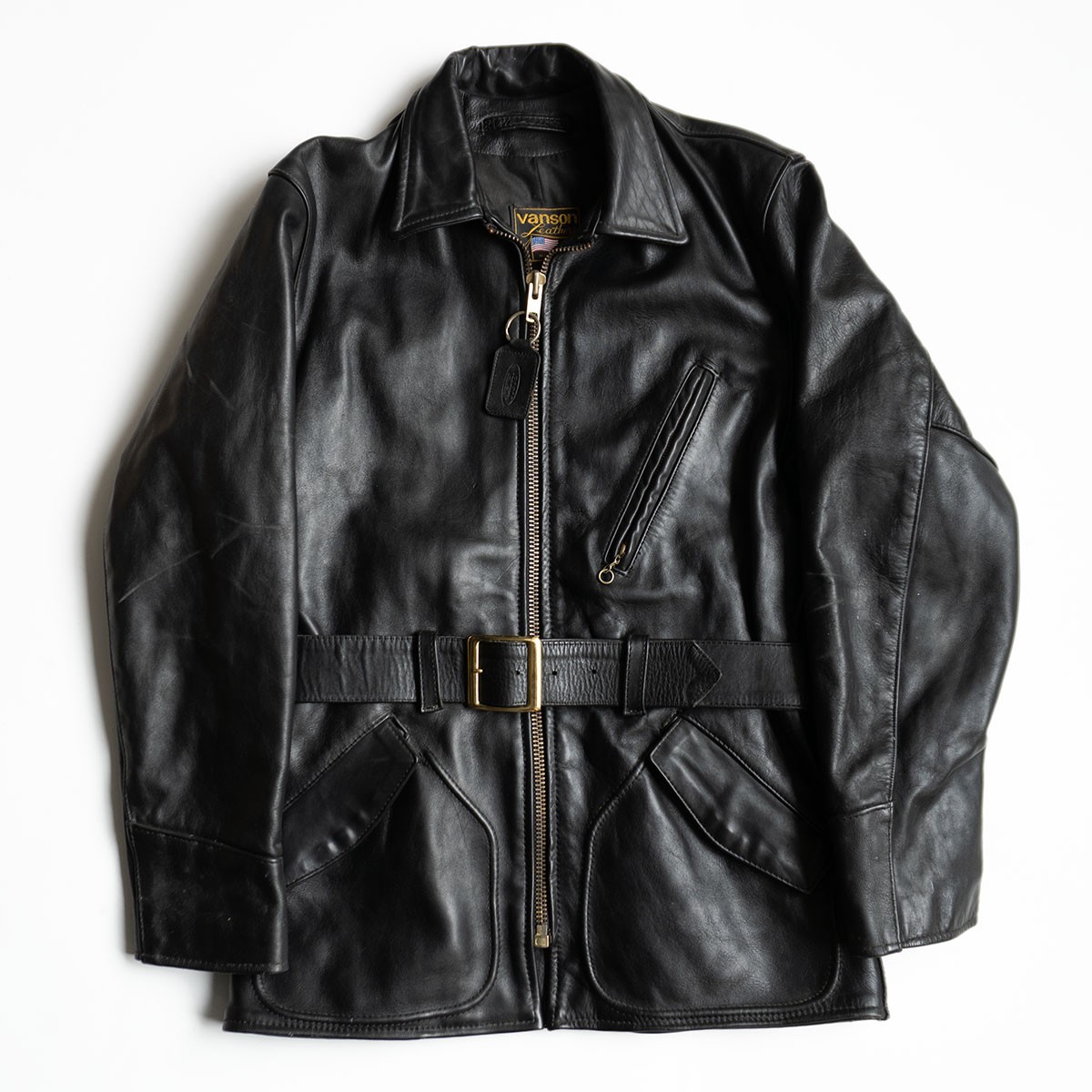 楽天市場】【雰囲気抜群】AERO LEATHER【ホースハイド レザー カー