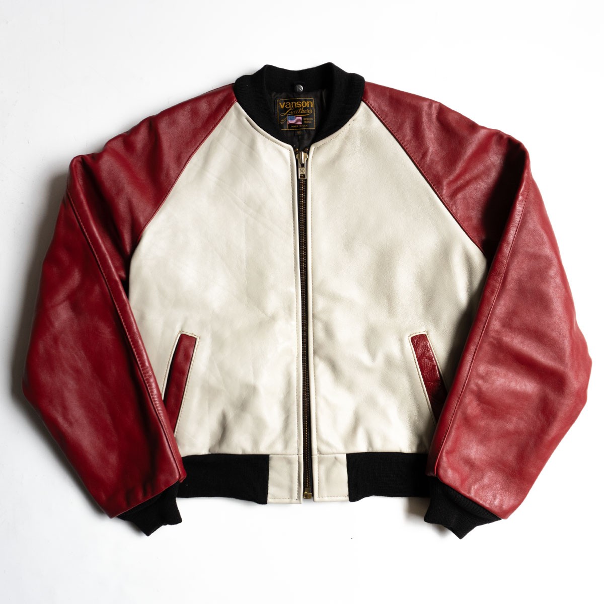 楽天市場】VAN JACKET INC. ヴァンヂャケット 日本製 袖レザー