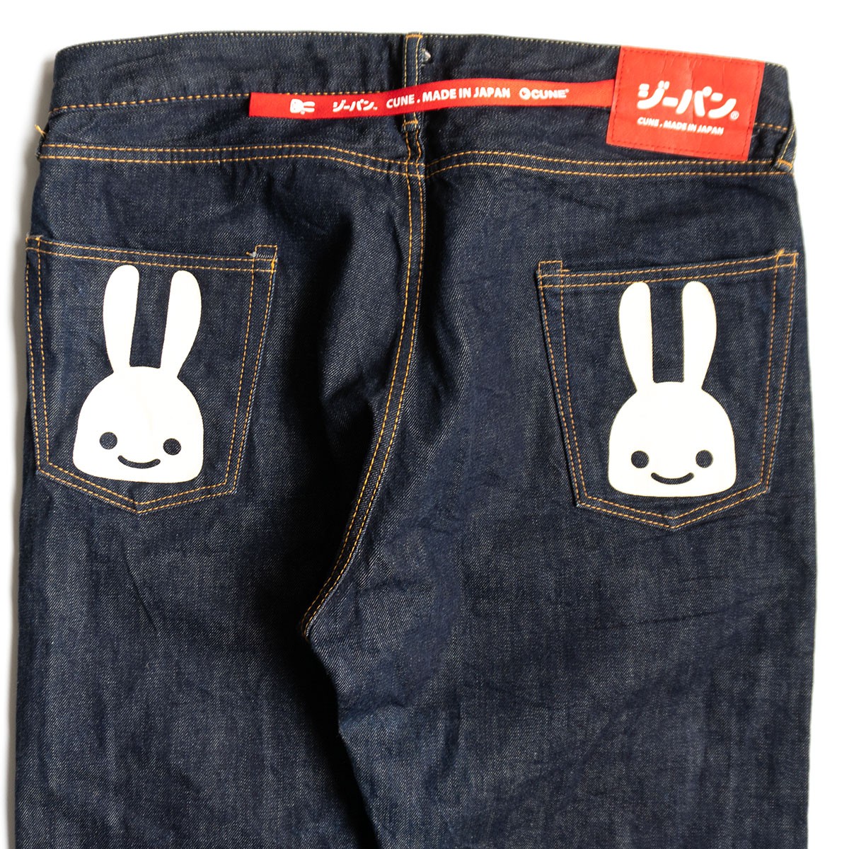 CUNE ジーパン 2連ウサギ ヘッドホン 普通32サイズ【美品】 CUNE