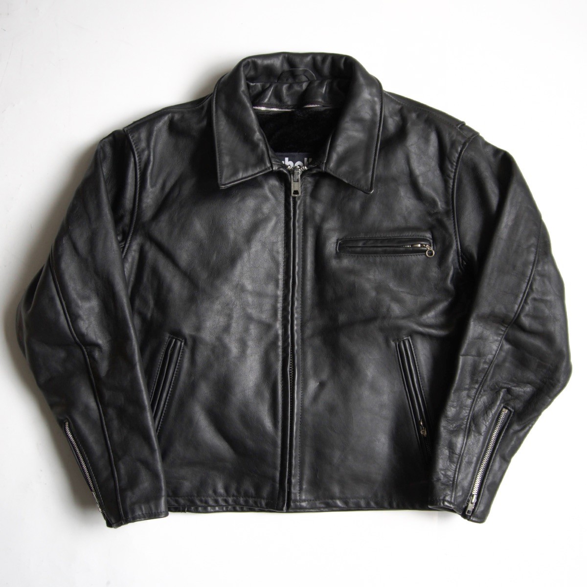 楽天市場】【美品】SCHOTT【641E/シングルライダースジャケット】42