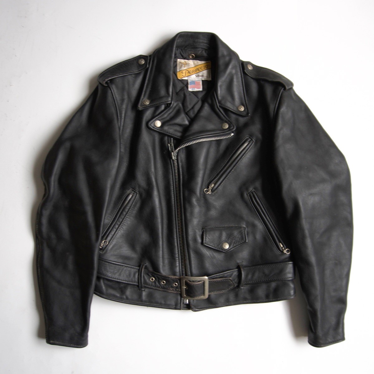 な*な様 46size/外観美品✨【米国製】schott シングルライダース 6 imgrc0135112050.jpg