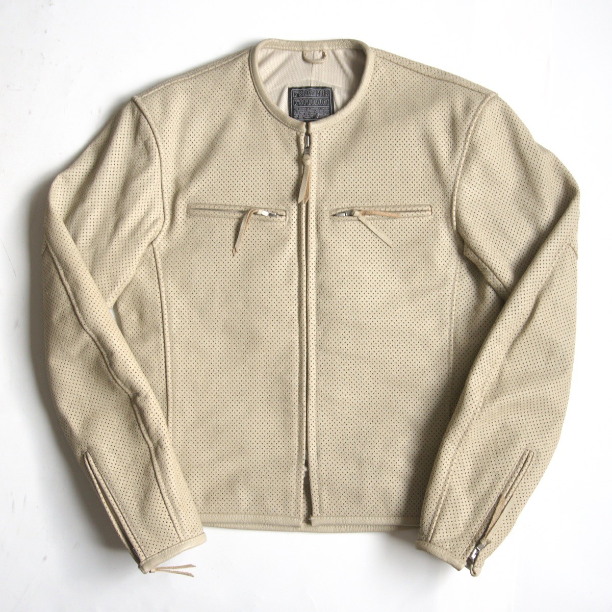 カドヤ KADOYA 牛革レザー 半袖　パンチングメッシュ ジャケット 3L 楽天市場】KADOYA【カドヤ】 K'S LEATHER パンチングメッシュ ノー