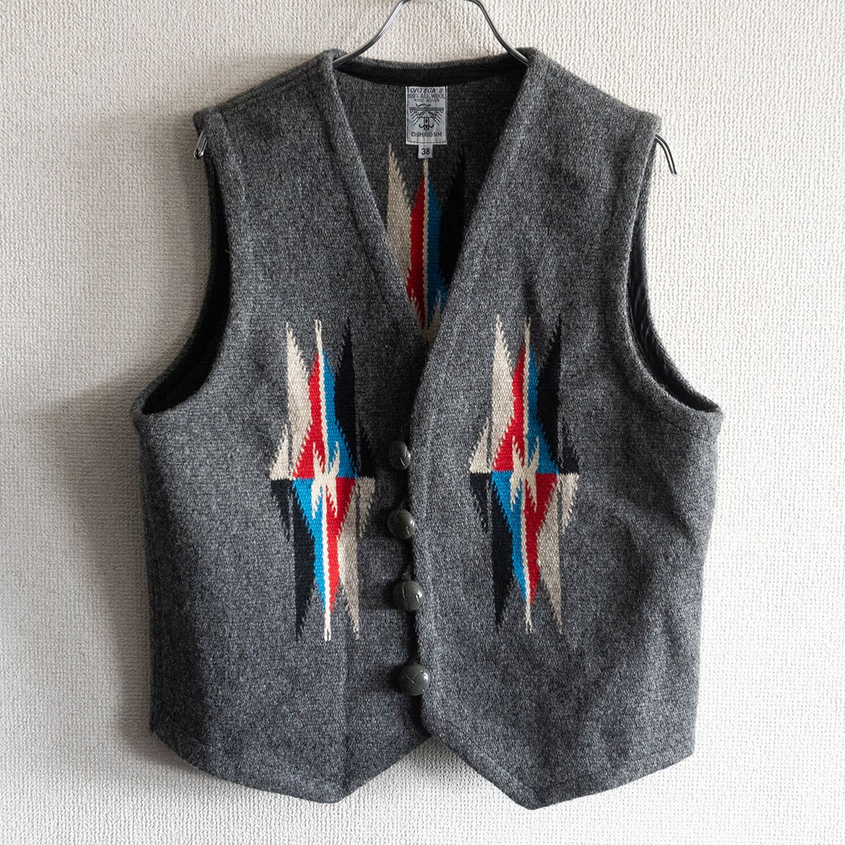 楽天市場】☆ Ortega's オルテガ チマヨ ウール ブランケット ポケット