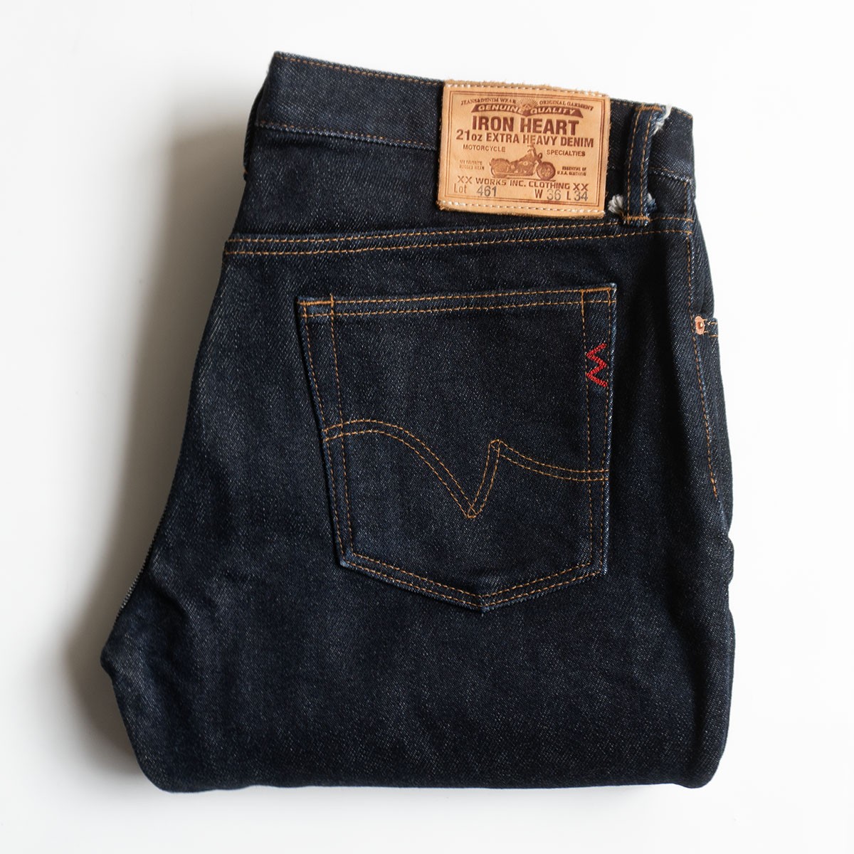 楽天市場】IRON HEART 21oz EXTRA HEAVY DENIM ブーツカット 461