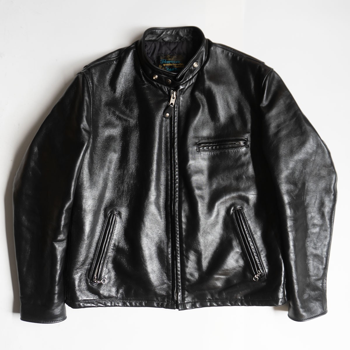 楽天市場】【美品】SCHOTT【641/シングルライダースジャケット】42