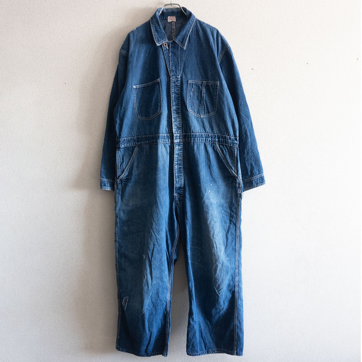 【スペシャルヴィンテージ】DURA-BILT【30S ジーンズ オールインワン】デュラビルト 30年月日 ヴィンテージ 繋ぎ 25110835