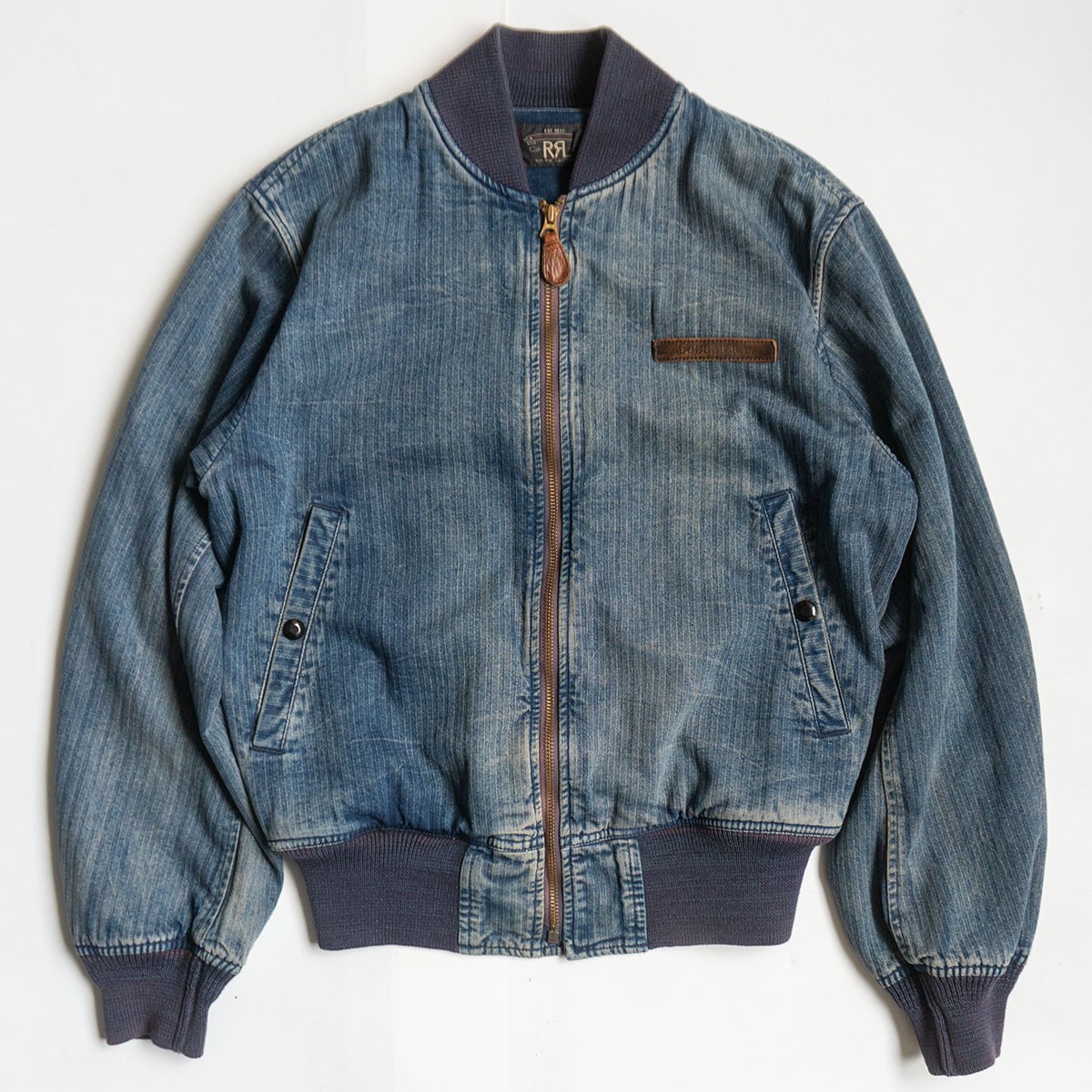 楽天市場】ダブルアールエル RRL ホースハイド ライダース ジャケット