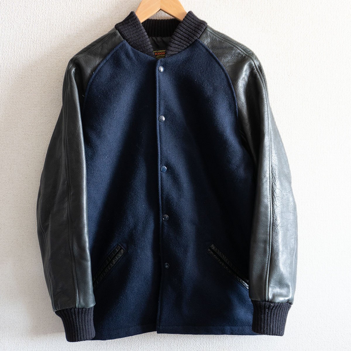 楽天市場】SKOOKUM スクーカム スタジャン SKOOKUM 袖革スタジャン