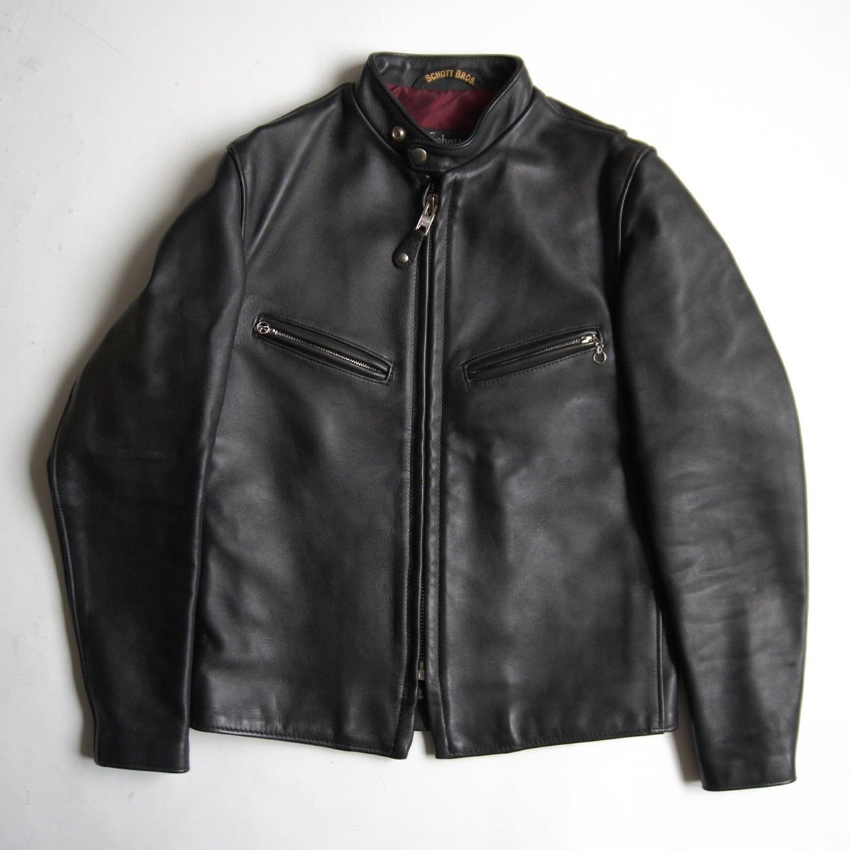 Schott 641XX シングルライダース 40 ステアハイド 逆ハ 直営限定/SPECIAL HORSEHIDE 641XX/ スペシャルホースハイド シングル