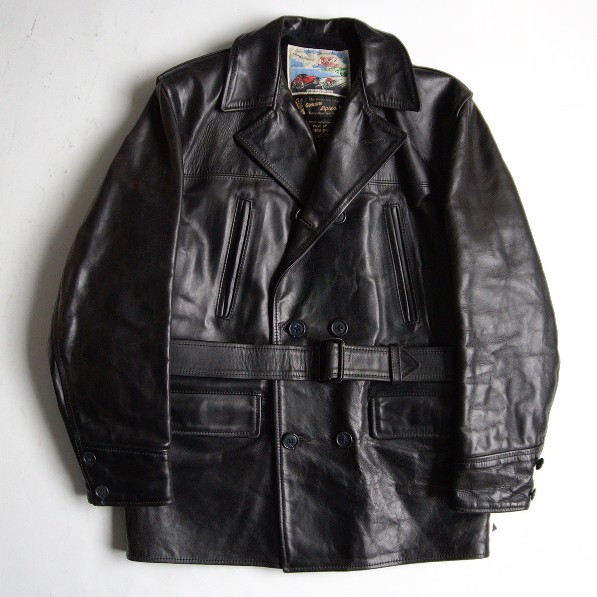 楽天市場】30s ホースハイドレザーカーコート【アメリカ古着】【中古