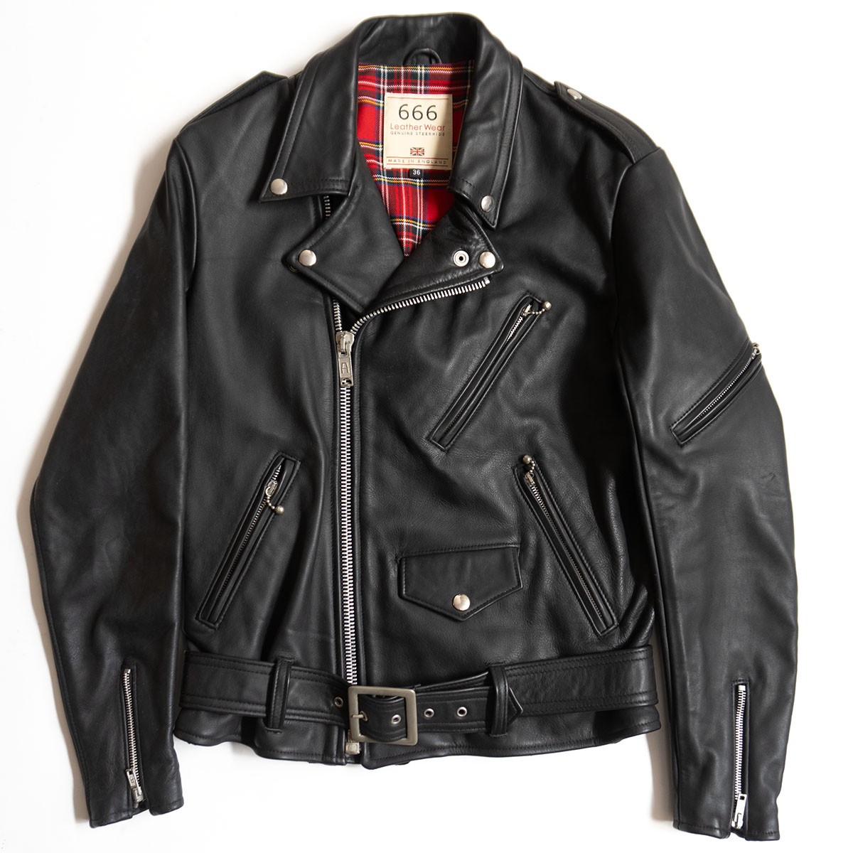 楽天市場】666トリプルシックス Leather Wearレザーウェア ステア