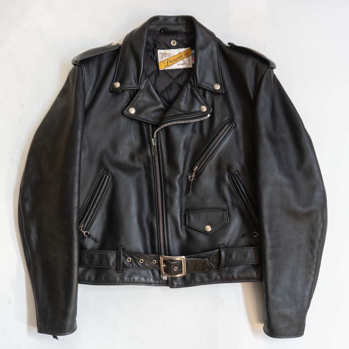 楽天市場】【美品/舶来堂別注モデル】SCHOTT【613RD/ワンスター ダブル