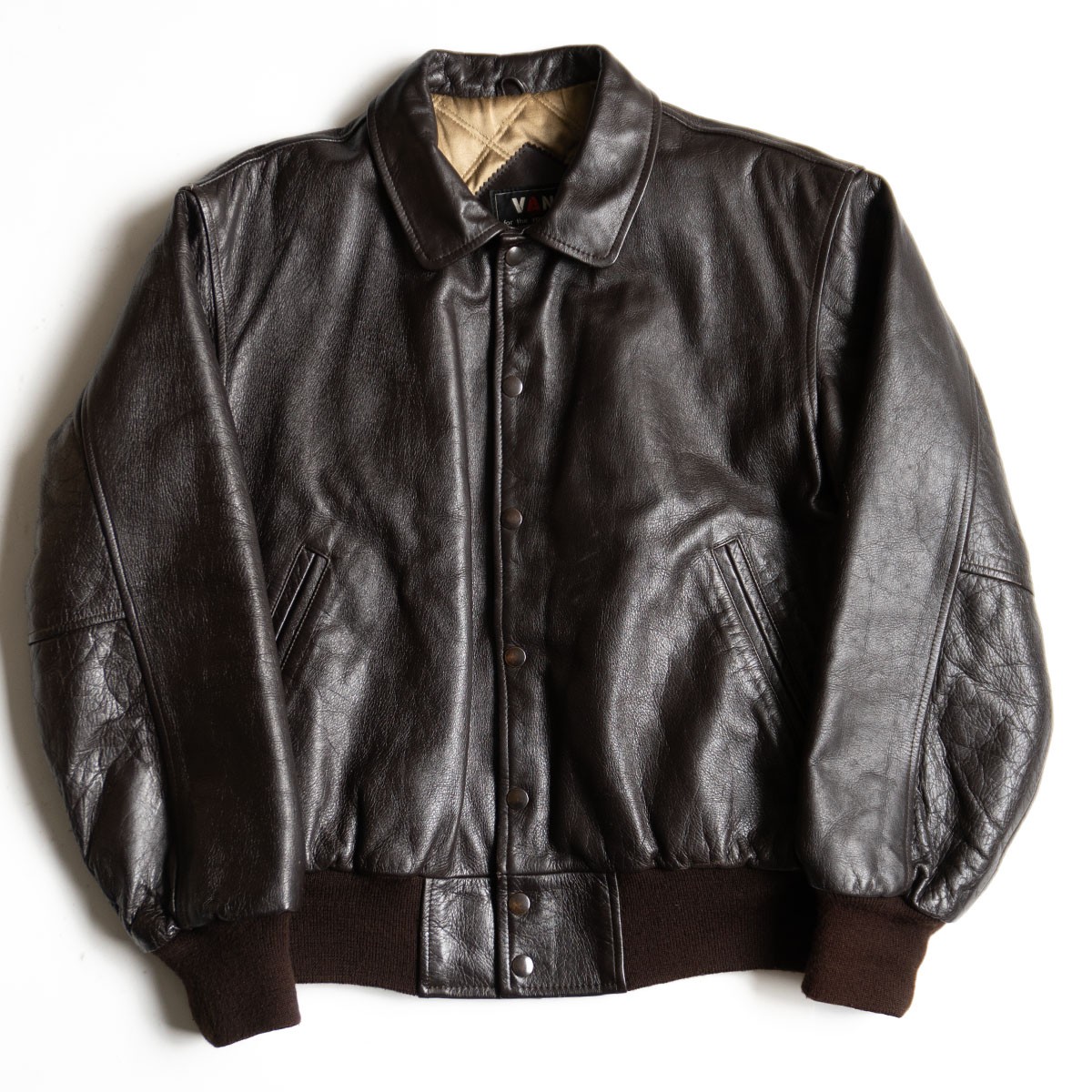 楽天市場】VAN JACKET INC. ヴァンヂャケット 日本製 袖レザー