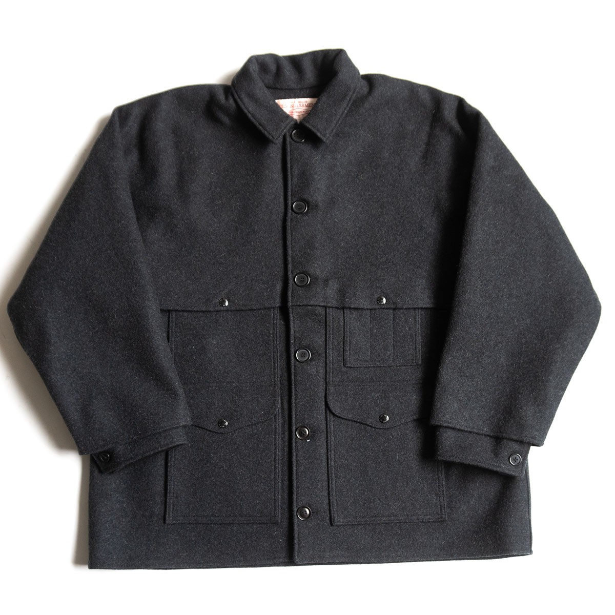 【美品】FILSON フィルソン ケープジャケット Lグレー　ダブルマッキーノ imgrc0136965936.jpg