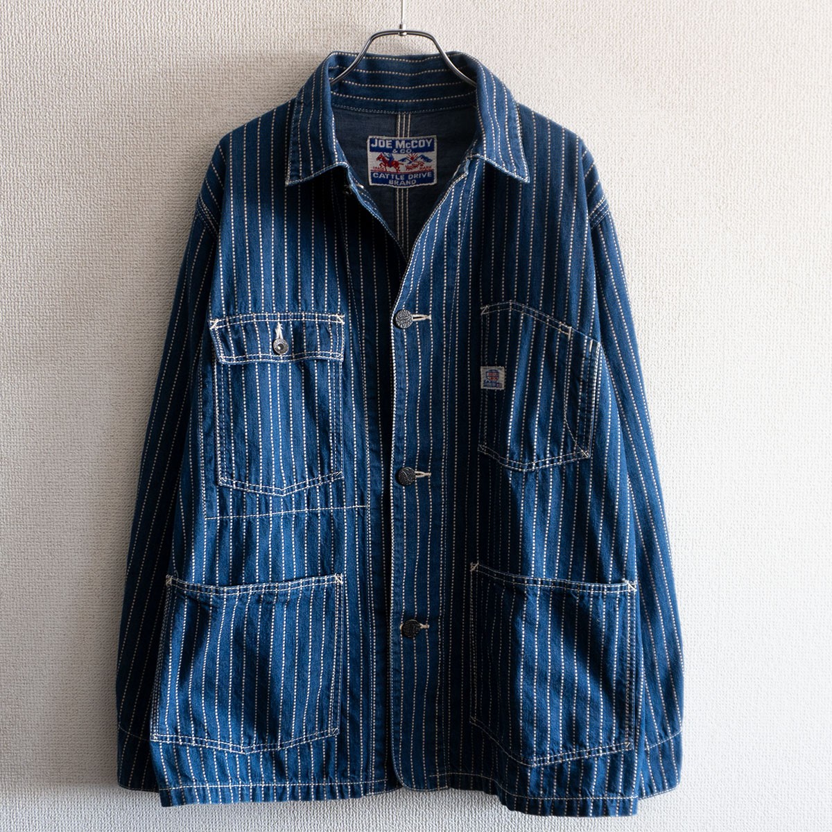 リアルマッコイズ WABASH CHORE COAT 44 リアルマッコイズ WABASH CHORE COAT 44 The Real McCoy's MJ24014