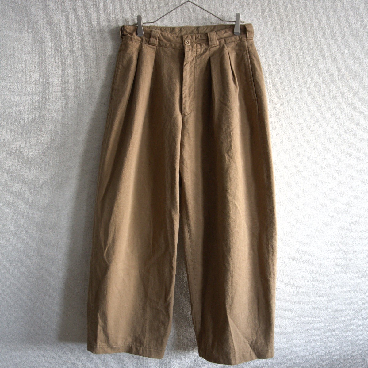 【美品】MINEDENIM【25SS/E.Wide Chino TRS】 マインデニム ワイド チノ トラウザーズ パンツ 26010078