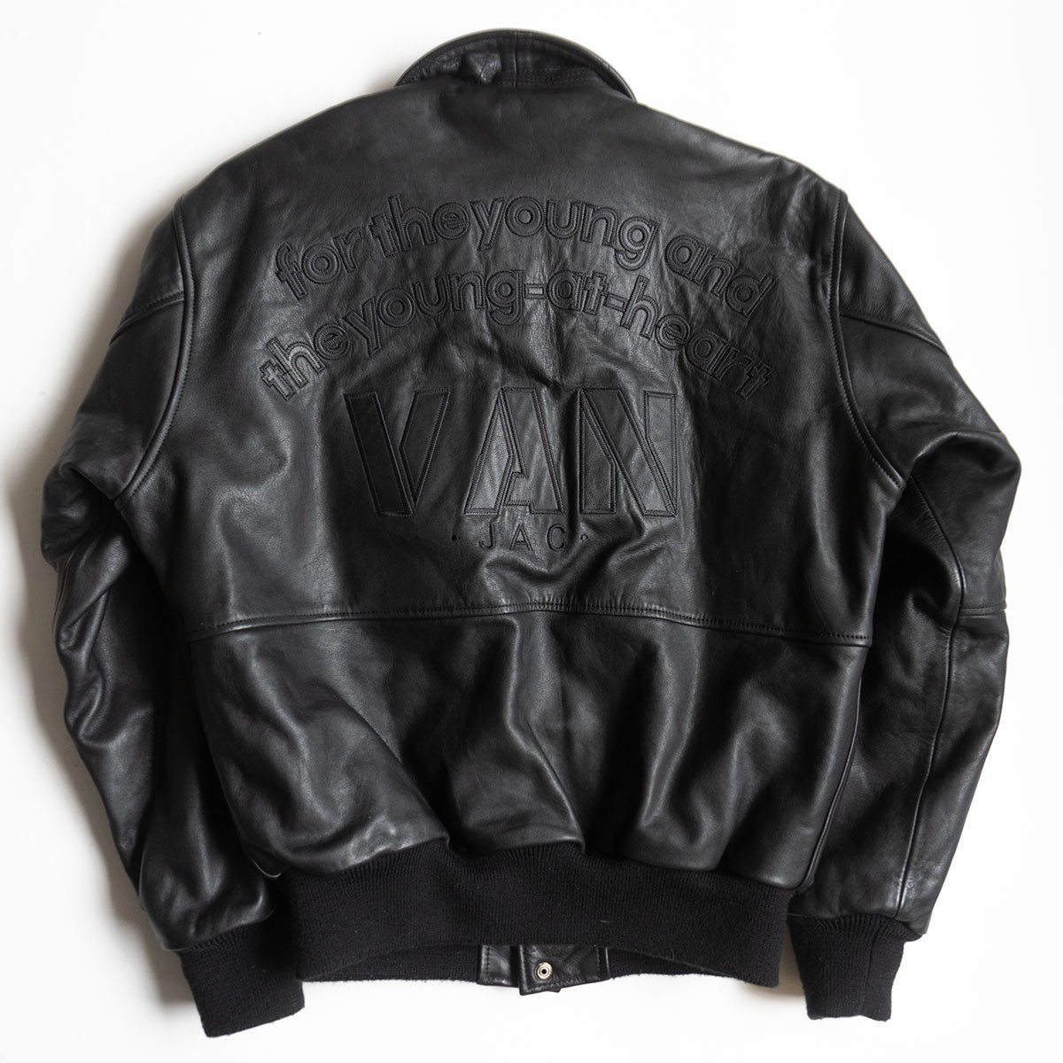 楽天市場】VAN ヴァン ジャケット サイズ:L 80s ワッペン付き 袖レザー