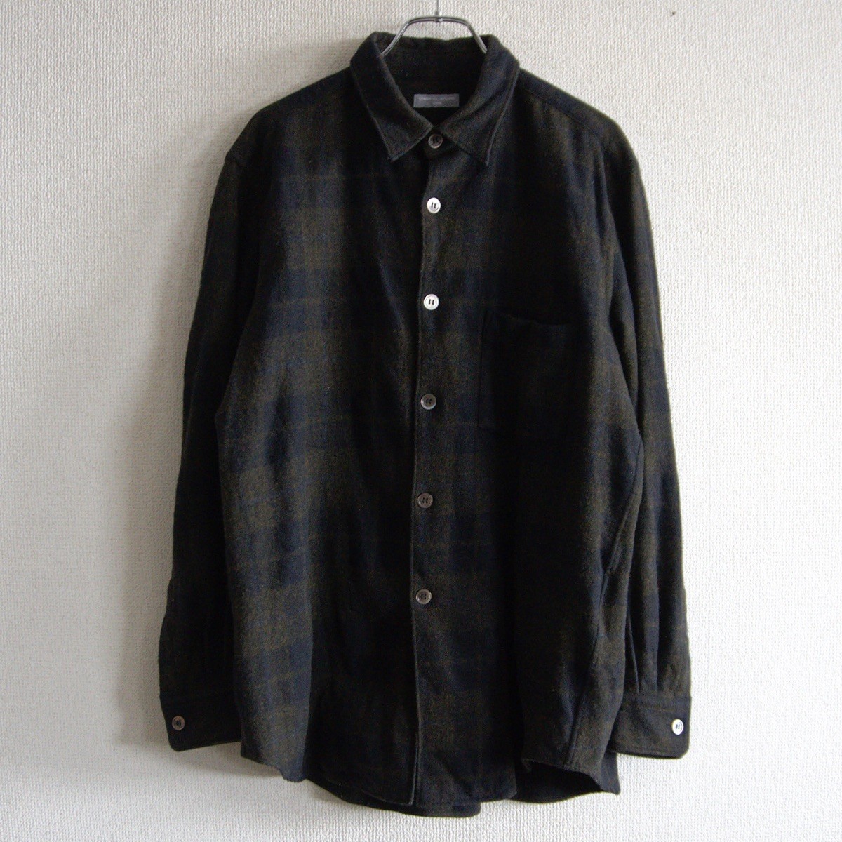 【美品/アーカイブ】COMME des GARCONS HOMME 【羊毛 読み合わせる プルオーバー】 コムデ給仕 オム 26020172