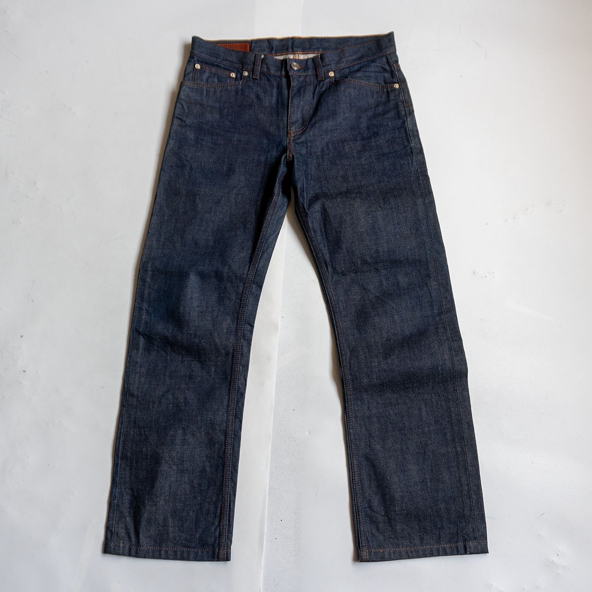 楽天市場】【エルメス】Hermes セリエボタン レザー ストレート パンツ