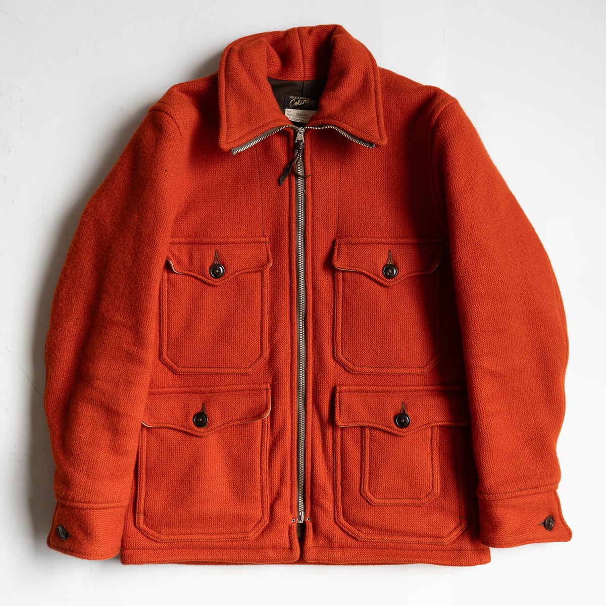 【美品】COLIMBO【Big Timber Stag Coat】S 砂浜差し交わす 狩猟 上衣 コリンボ 26020614