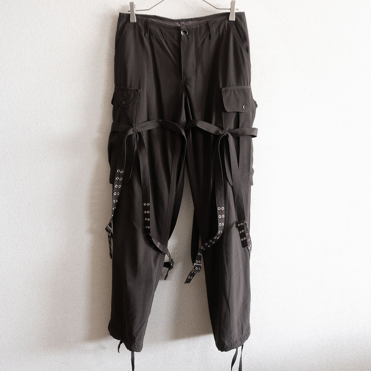【アーカイブ】 Jean Paul GAULTIER HOMME【VONTAGE PANT】 4 ジャンポールゴルチエ オム ボンテージパンツ ブラウン 26020723