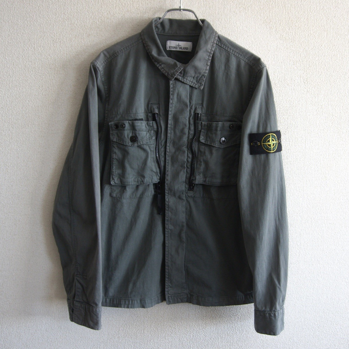 【2015AW】STONE ISLAND【GARMENT DYED OVERSHIRT】S オーバーシャツ ジャケット ストーンアイランド 26030131