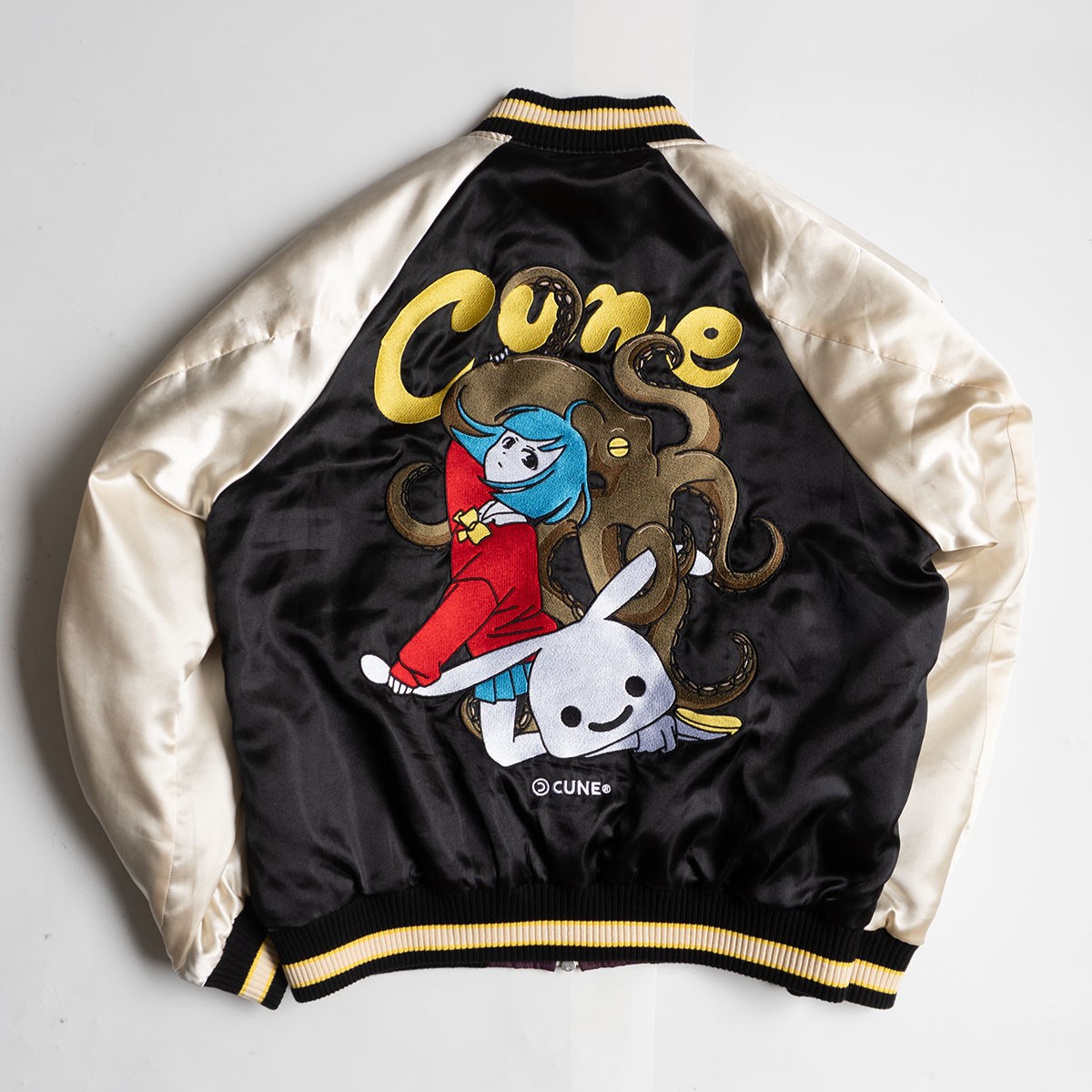 【極美品】CUNE【マダコと人間のスカジャン】2 ジャケット キューン 26030338