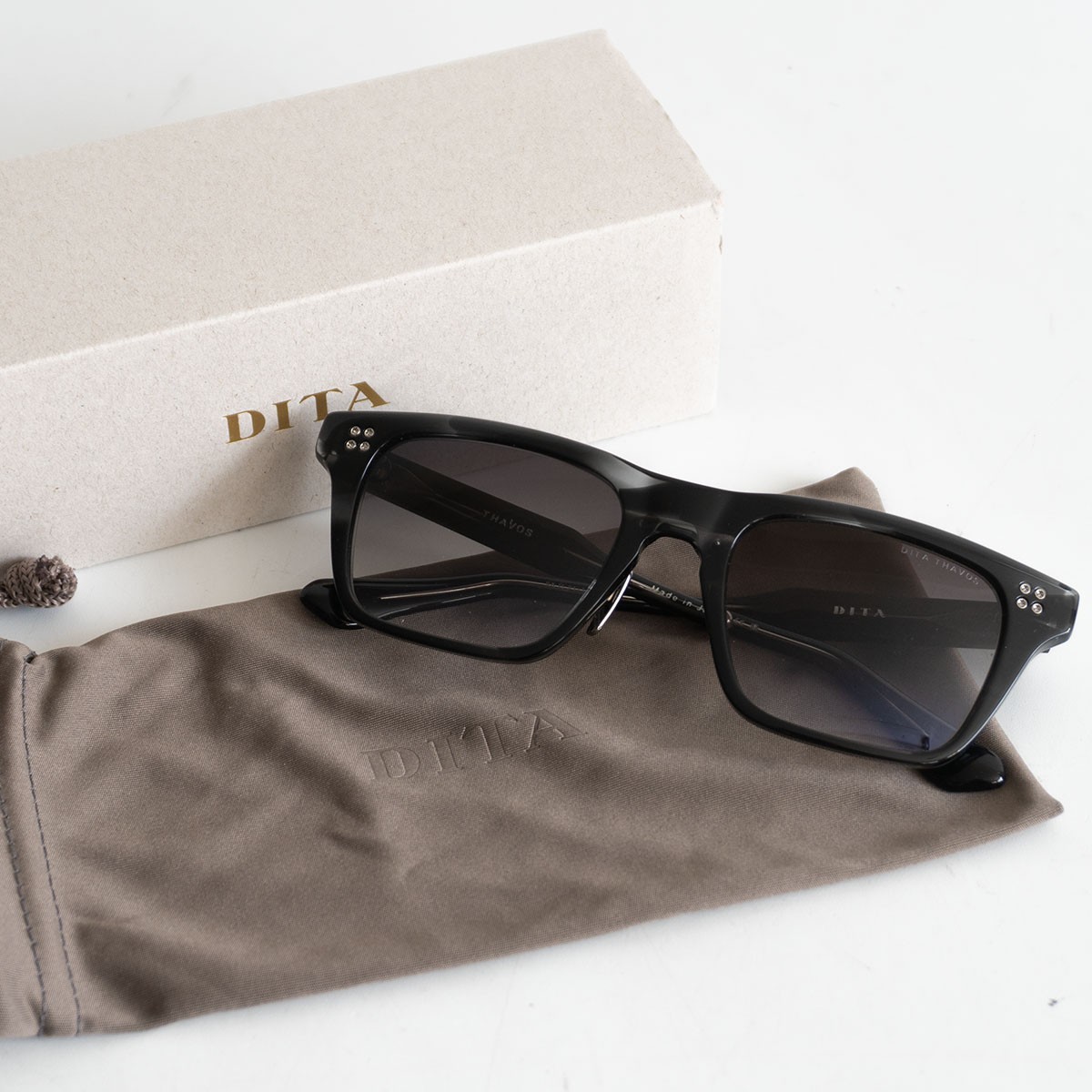【極美品】 DITA 【THAVOS DTS713-A-01】 ディータ サングラス 26030560