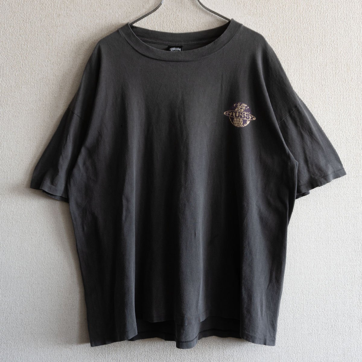 【80s/USA製】OLD STUSSY【両面プリント Tシャツ】XXL ステューシー オールド ビッグシルエット オーバーサイズ 古着 26030435｜OLD BOY SHOP