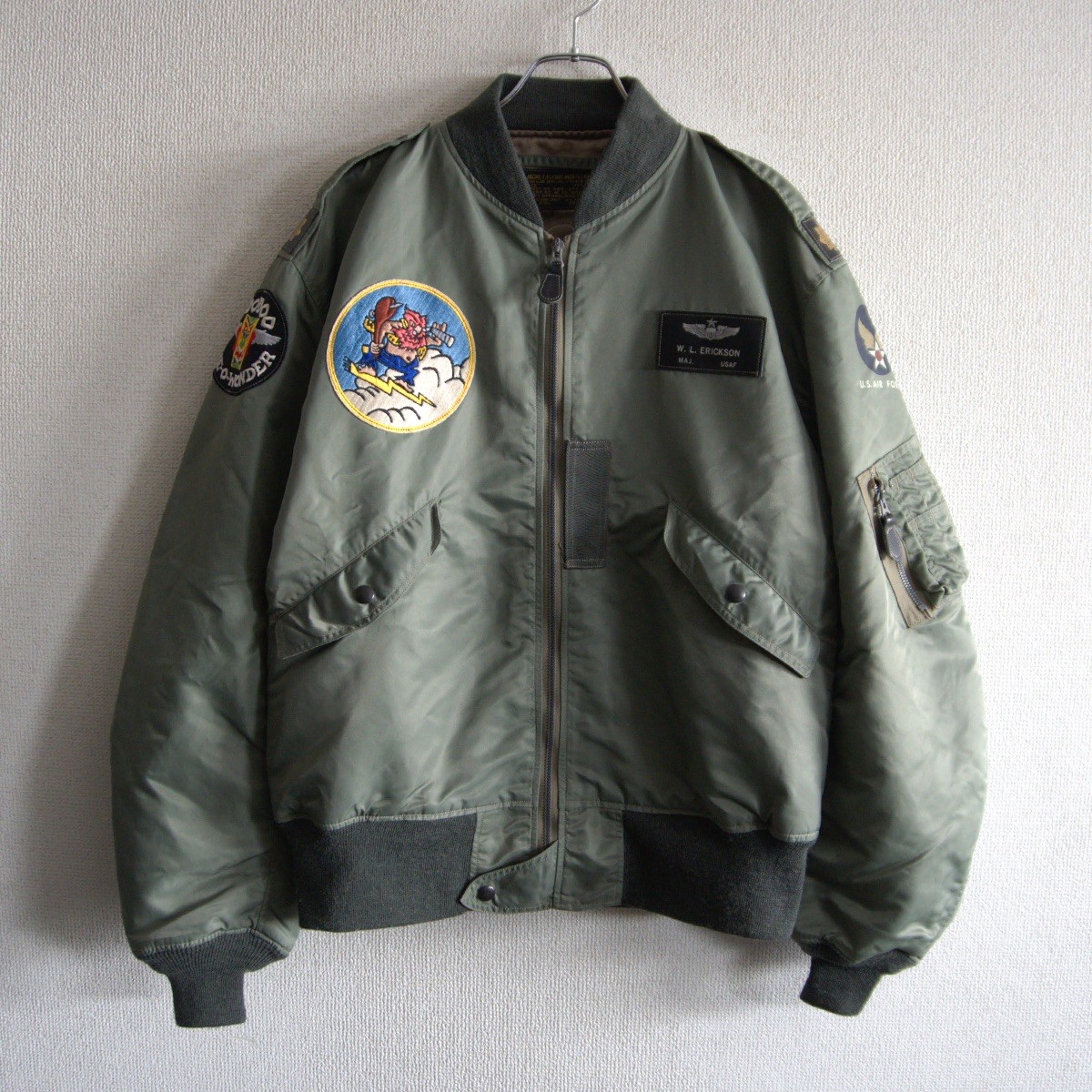 【ビッグサイズ/実名復刻】BUZZ RICKSON’S【Tops Apparel Mfg.Co., Inc/L-2B フライトジャケット】XXL バズリクソンズ s2603082