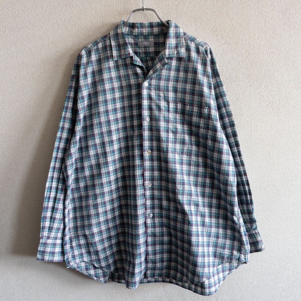 【80s/デカオム】COMME des GARCONS HOMME 【80年月日 明けっ広げ色合い 読み合わせる プルオーバー】 コムデギャルソンオム 26030662