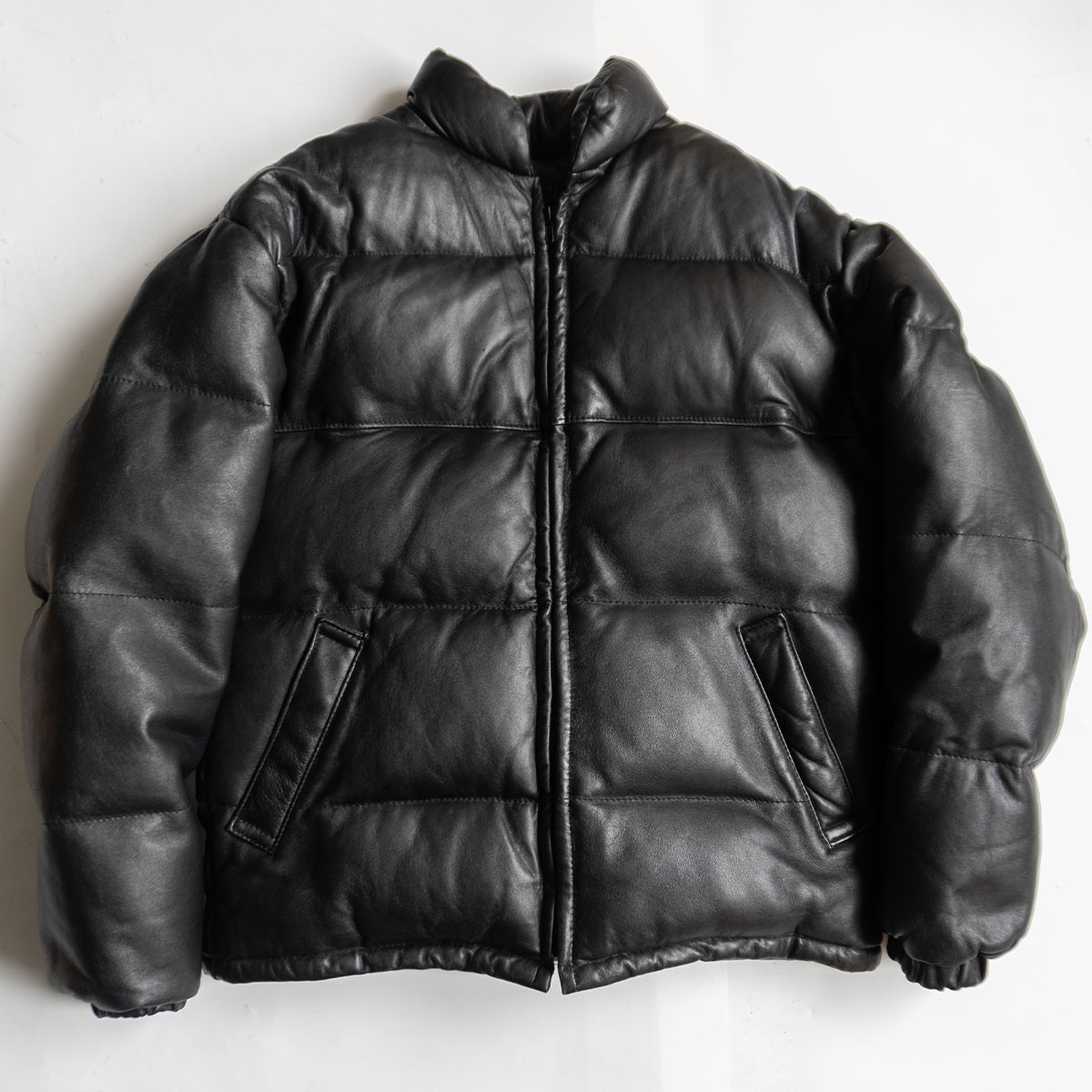 【雰囲気抜群】SCHOTT【214D/レザーダウンジャケット】40 ブラック ショット レザーダウンジャケット 26030637 36,465円