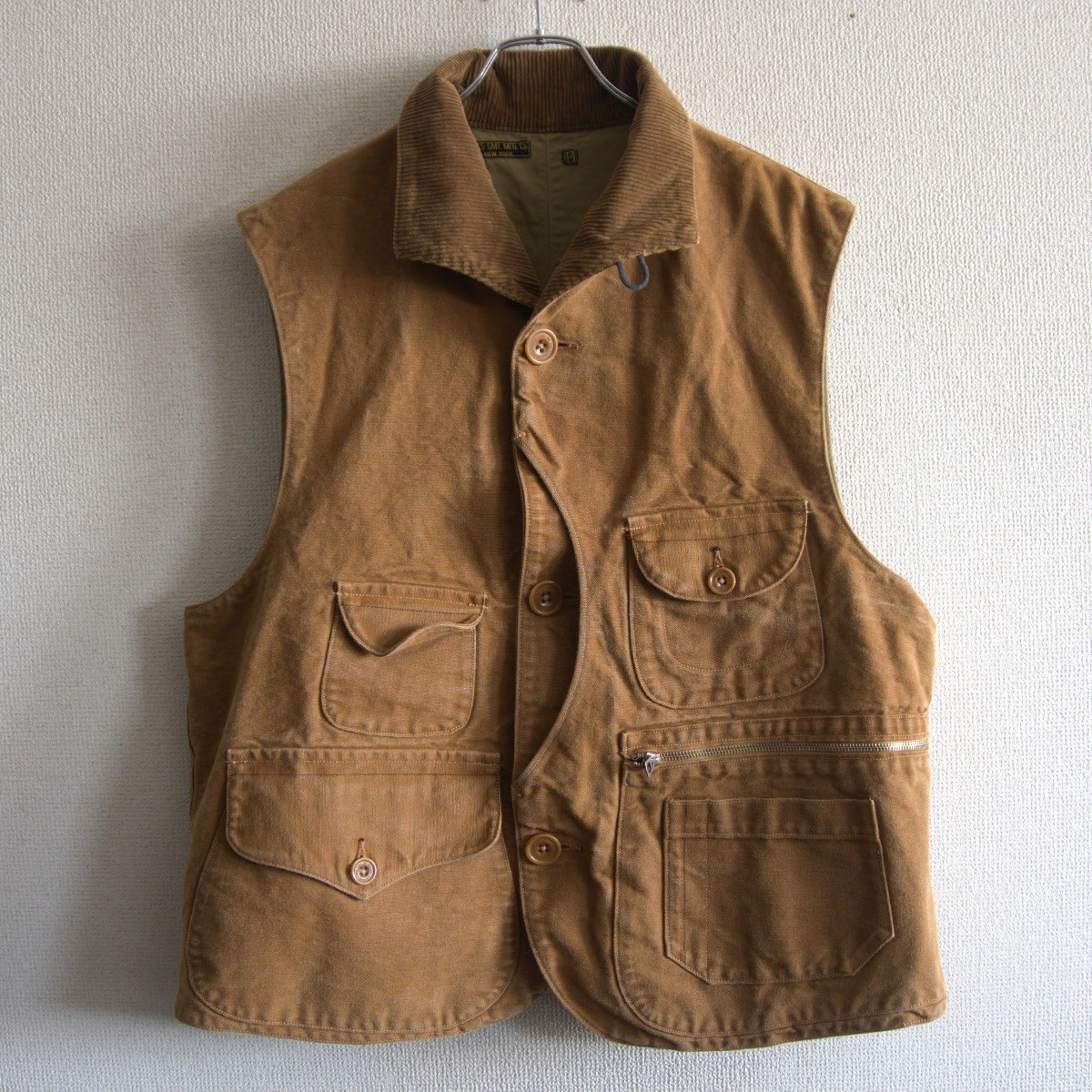 【ビッグサイズ】FREEWHEELERS GREAT LAKES GMT.MFG.CO.【Yellowstone SLEEVELESS COAT】44 ベスト フリーホイーラーズ 26030592