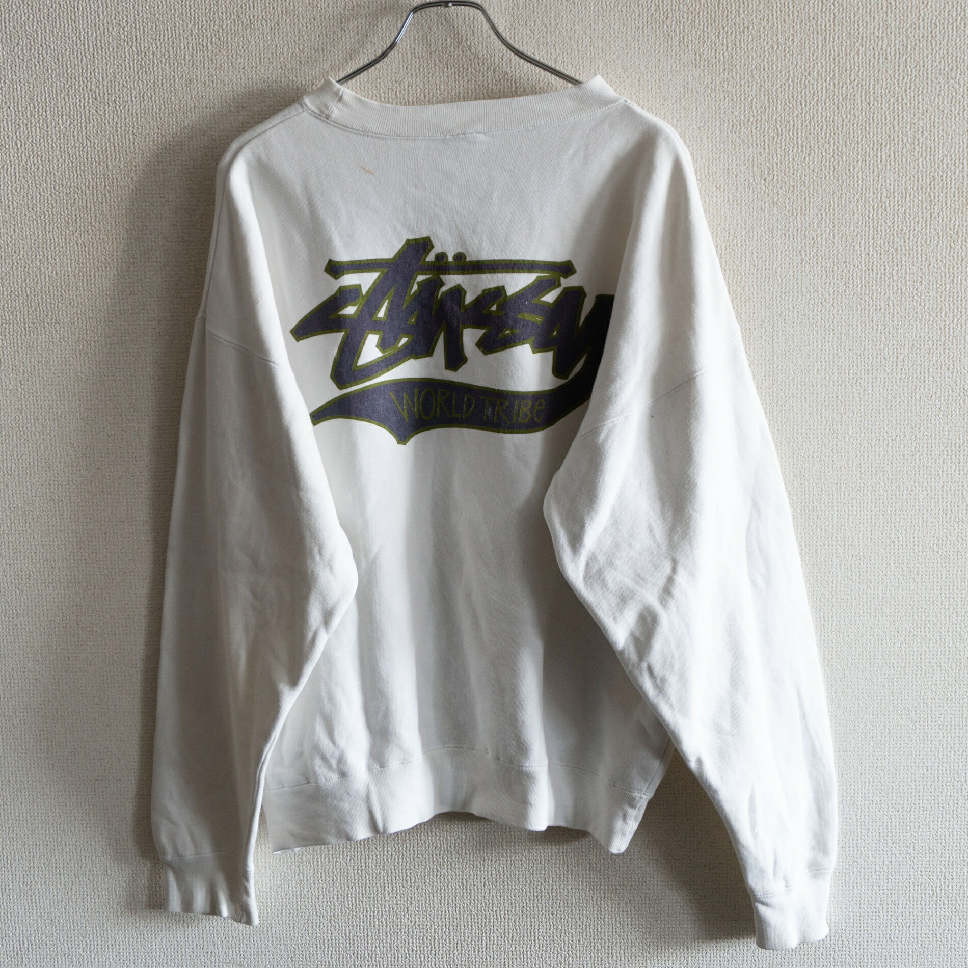 【80s/USA製】OLD STUSSY【両面プリント スウェット】 ステューシー オールド ビッグシルエット オーバーサイズ 古着 26030874