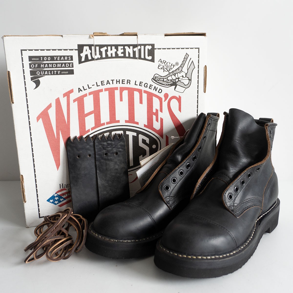 【未使用品】WHITE'S BOOTS【NORTH WEST CROME EXCEL】 7 1/2E ブラック ノースウエスト ブーツ ブラッククロムエクセル 26030745｜OLD BOY SHOP 79,255円