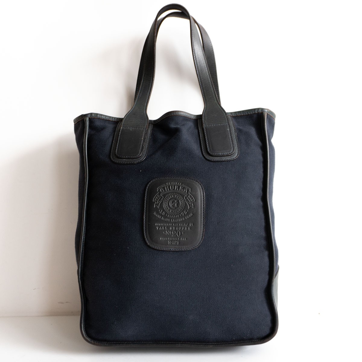 【希少】GHURKA【NO.20 Tall Shopper】SHIPS別注 トート バッグ グルカ s2603137｜OLD BOY SHOP