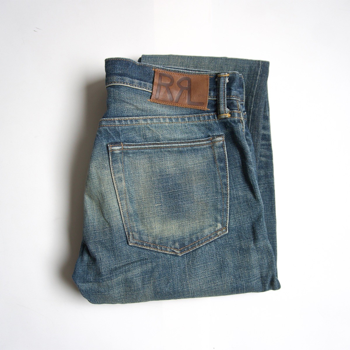 【美品】RRL【SANTOS WASH SLIM FIT JEANS】29&times;30 アメリカ製 スリムフィットジーンズ デニムパンツ 26031057｜OLD BOY SHOP