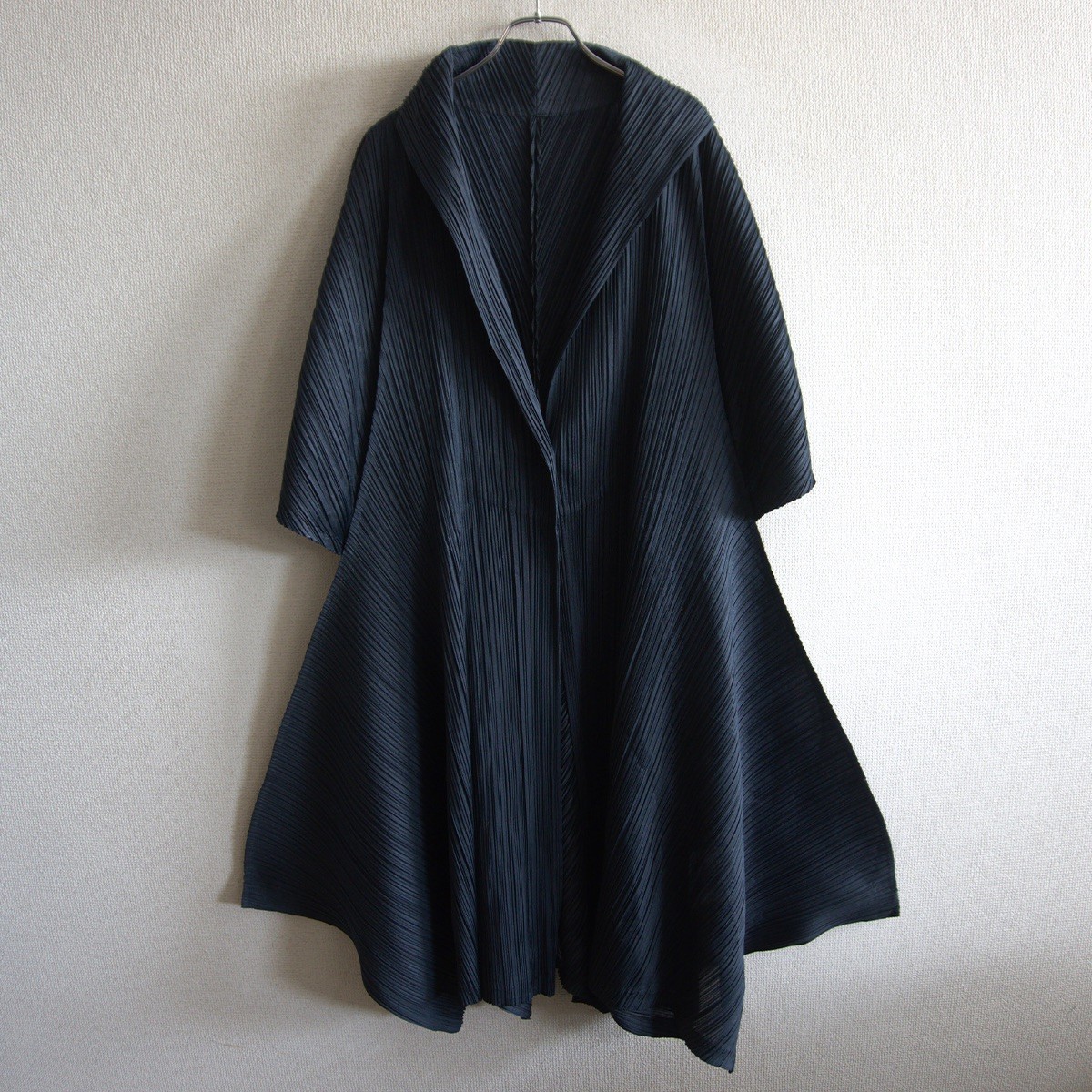 【美品】 PLEATS PLEASE【プリーツ変形 コート】 5 プリーツプリーズ ISSEY MIYAKE イッセイミヤケ 26040149