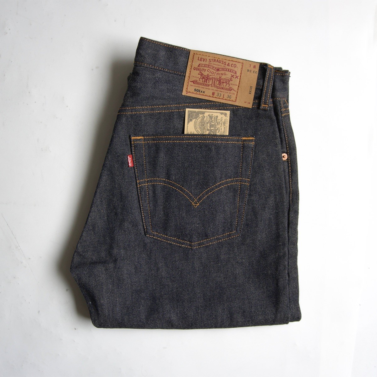 【DEAD STOCK/アメリカ製】 LEVI'S 【90s 501 デニムパンツ 】33×36 リーバイス USA製 wl 26040790|OLD BOY SHOP