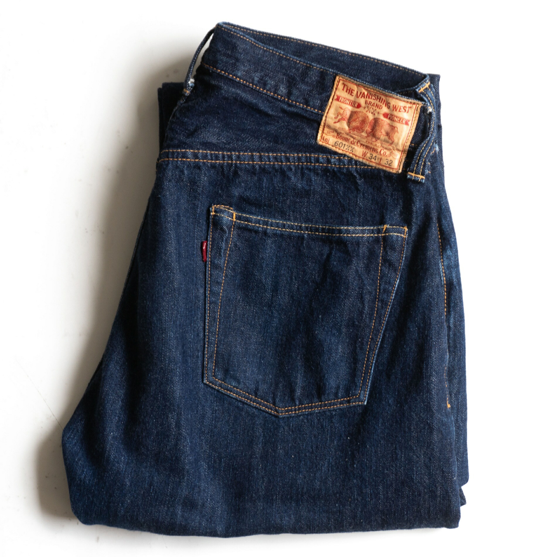 【美品】FREEWHEELERS THE VANISHING WEST【601XX 5 POCKET JEANS】34×32 ジーンズズボン下 フリーホイーラーズ 26050165