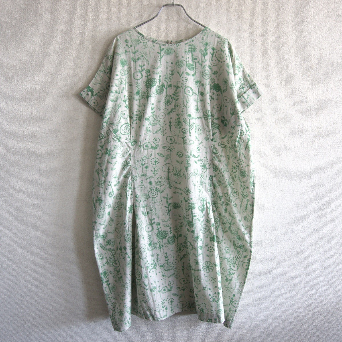 【美品】mina perhonen【letter of flower 御召しもの】38 衣装 ミナペルホネン 26050257