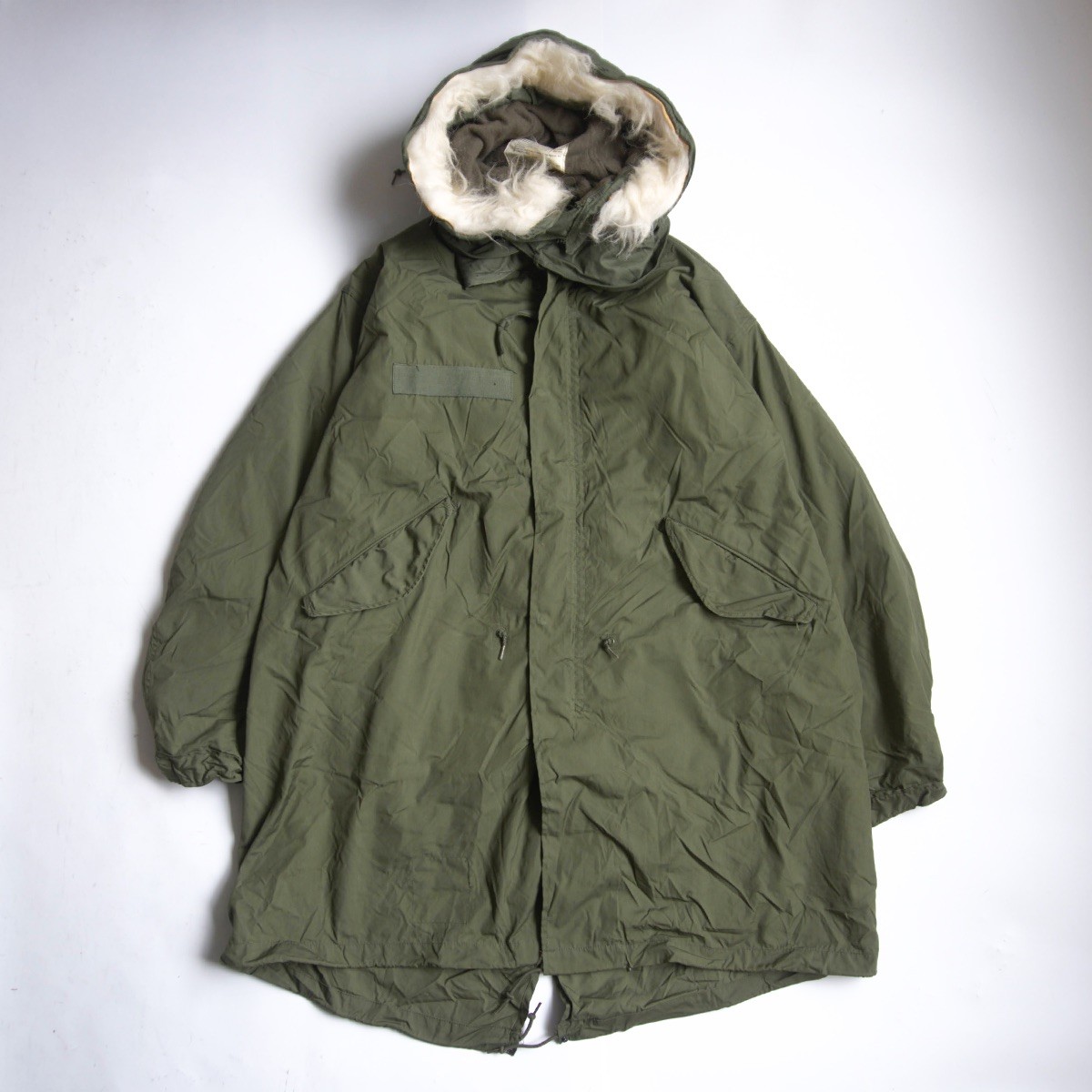 【極美品/70s】US ARMY【M-65 モッズコート】M フルセット フィッシュテール アノラック 正規陸軍 米軍 26050235