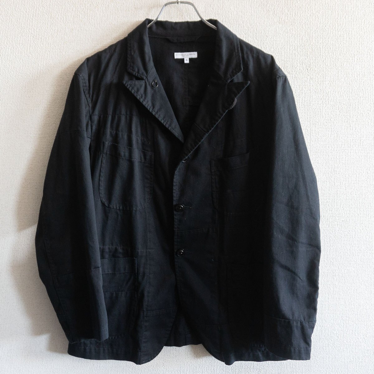 【美品】Engineered Garments【BEDFORD JACKET】S 綿織物 寝台ジェラルド・r・フォード 上衣 エンジニアードガーメンツ s2605071