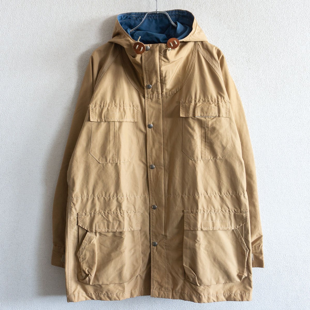 【美品】Sierra Designs 【USA製 60/40差し交わす お山パーカー】L タン 上衣 シエラデザイン 26050435