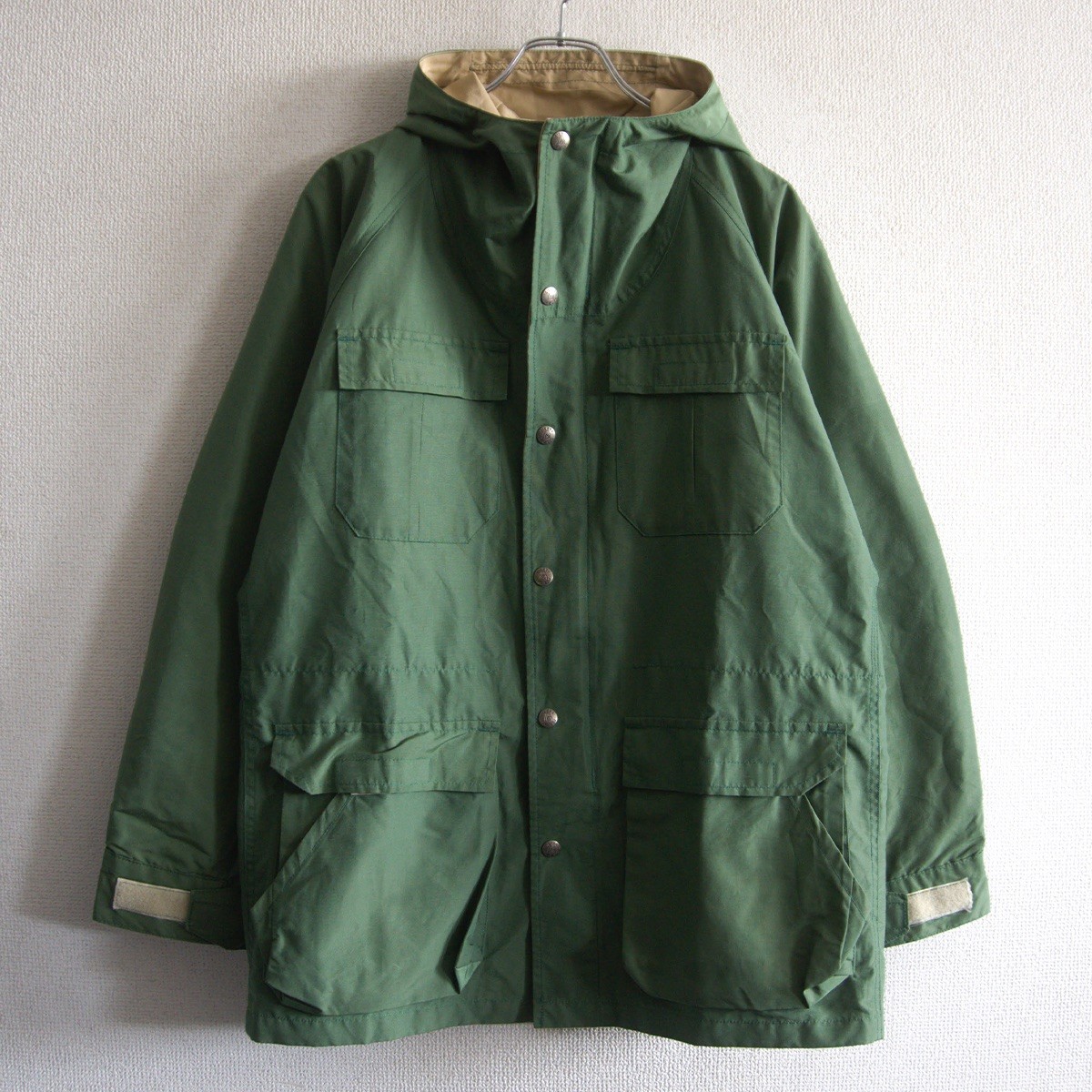 【美品】Sierra Designs 【USA製 60/40差し交わす お山パーカー】 M 緑であること 上衣 シエラデザイン 26050339