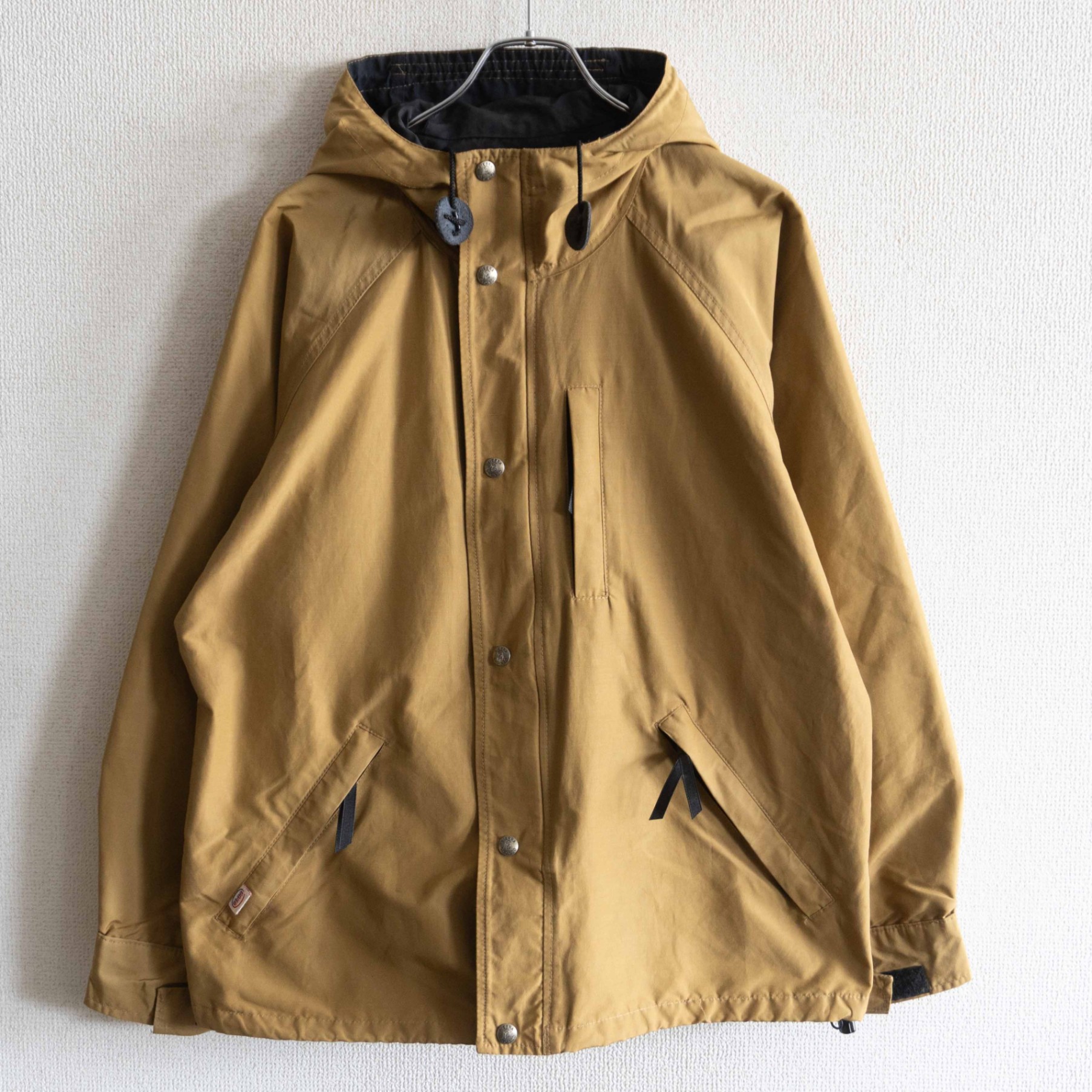【佇まい人並み外れた】Sierra Designs 【USA製 60/40差し交わす お山パーカー】L タン 上衣 シエラデザイン s2605140