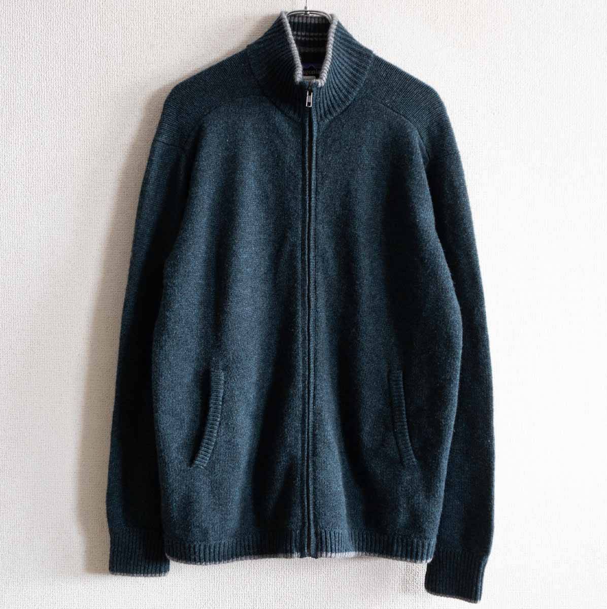 【美品】PATAGONIA【カシミール ドライバーズ 編み物 上衣 50930FA12】L パタゴニア カシミヤ  26050668