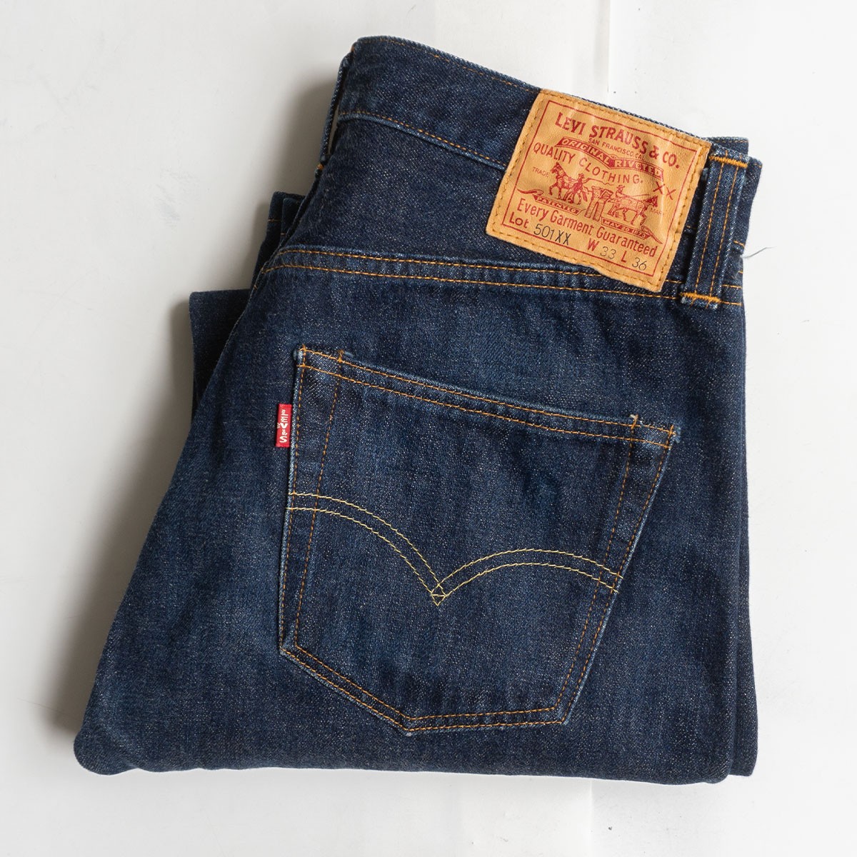 【美品濃紺/バレンシア製】 LEVI'S 【 47501 / 501XX ビッグE デニムパンツ 】33&times;36 リーバイス 555 アメリカ製 wl 26050746｜OLD BOY SHOP