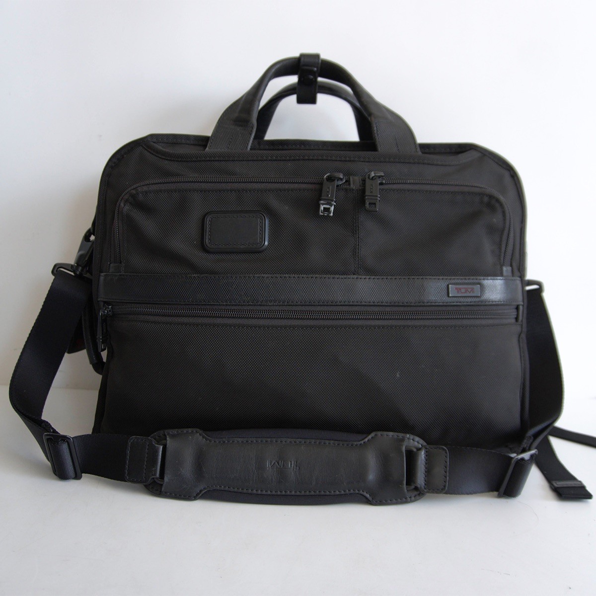 【定番】TUMI【26182D2E/ALPHA2 3way 商行為御徒面子】トゥミ 黒いこと 背嚢 s2605166