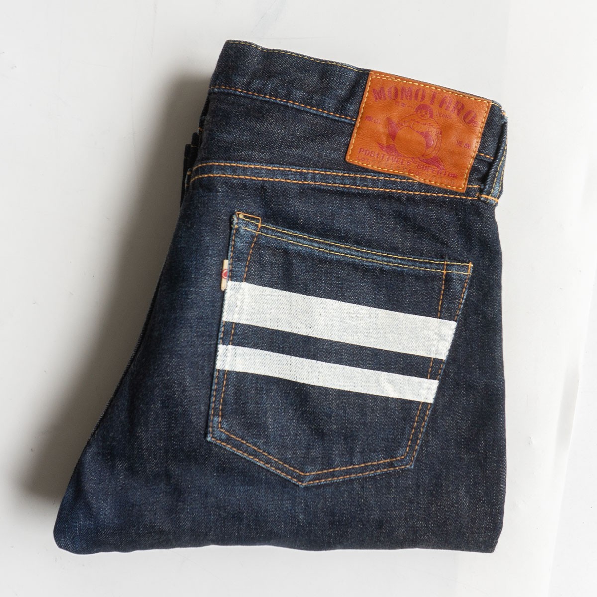 【美品】 桃太郎デニム【0705SP/ 出陣きつい引っ切り無い 名取り草飛球】33 ジーンズズボン下 s2605158